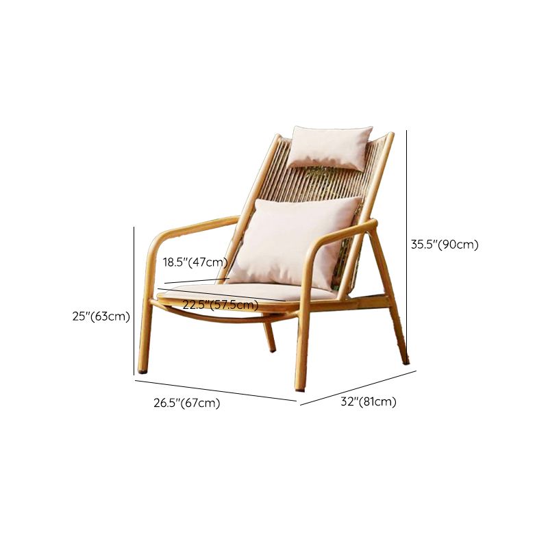 Modern Style Wood Rocking Chair Single Home Lounge Lazy Sofa Chair