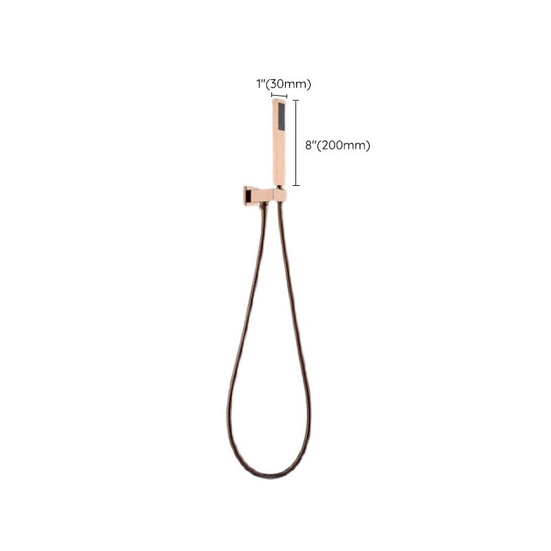 Modern Shower Combo Brass Adjustable Shower Head Temperature Control Shower Set