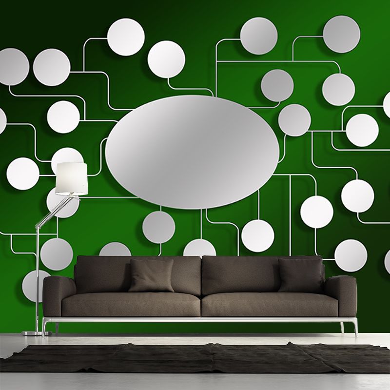 Geometry Minimalist Mural Wallpaper Full Size Wall Covering for Accent Wall