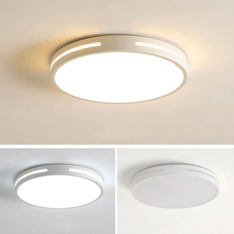 Modern Style Acrylic Flush Mount Light Fixtures 1-Light Geometric Flush Mount Led Lights