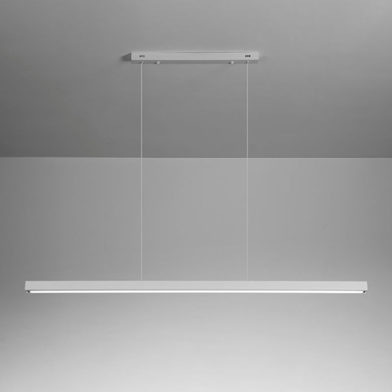 LED Modern eenvoudig hangende lichte rechthoek hanglamp met een hanglamp voor eetkamer