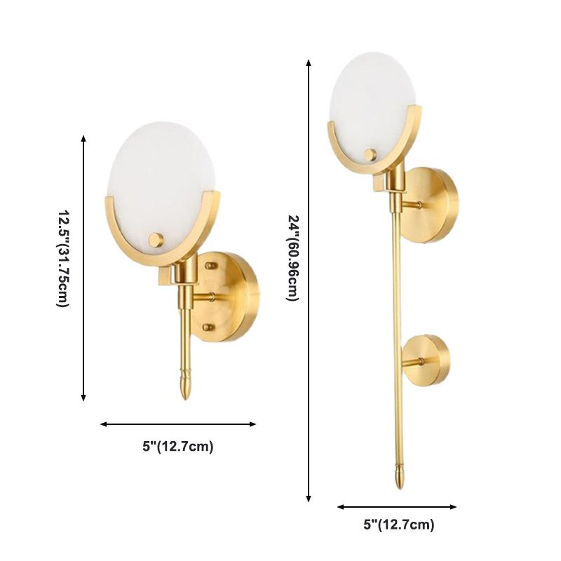 Lampade a parete creativa contemporanea per la camera da letto del salotto