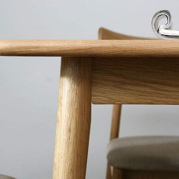 Solid Wood 4 Legs Dining Site Table eigentijdse dinette tafel voor thuiskeuken