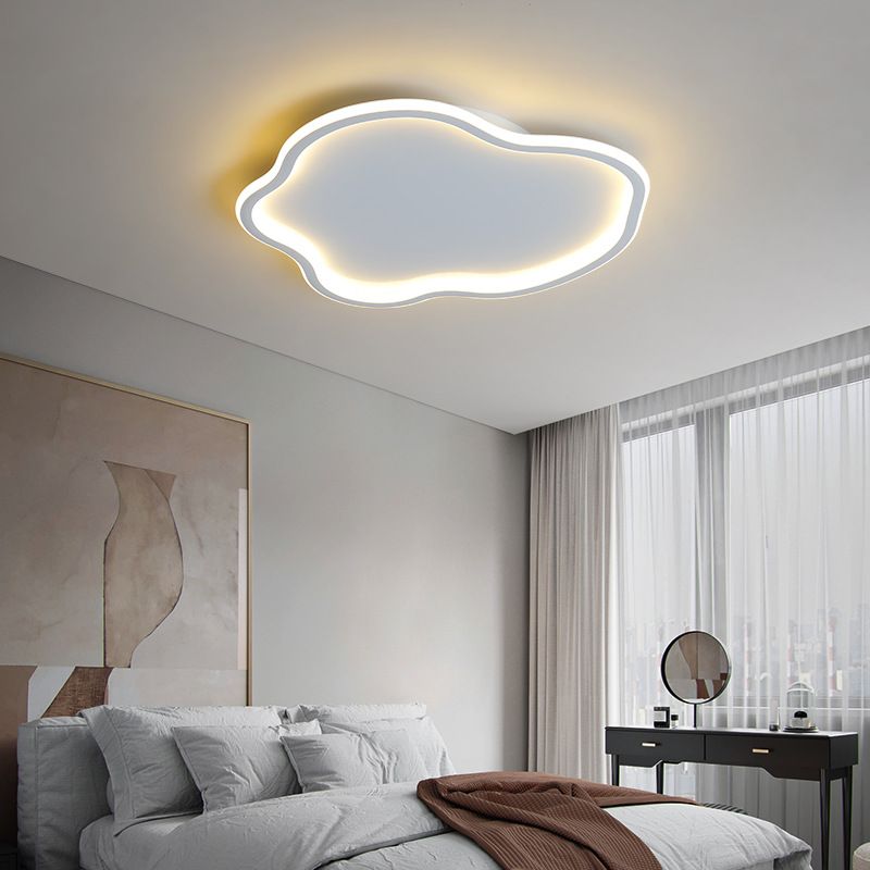 Cloud Shape Plafond Gemonteerde Light Fixture Nordic Style LED Metalen Plafond Lamp