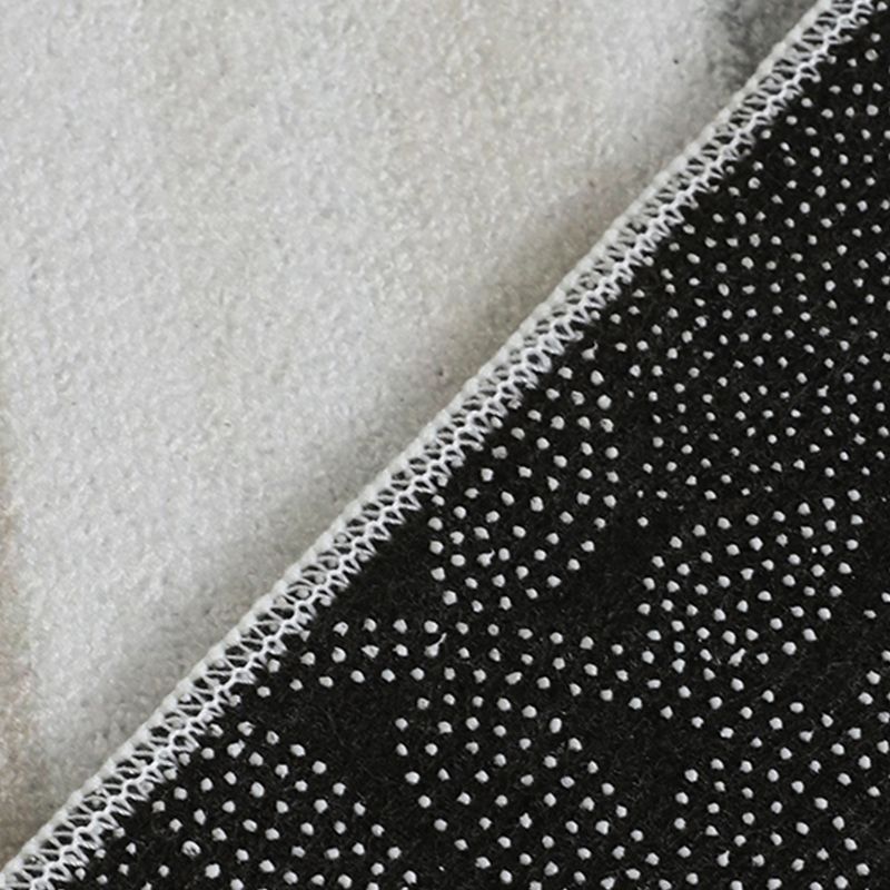 Grey Modern Rug Blending Graphic Rug Non-Slip Backing Rug for Drawing Room