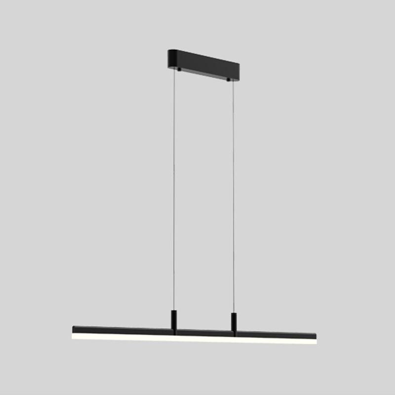 Nordic Pendant Light Modern Style Strip Sanging Lampy Pice pour salle à manger