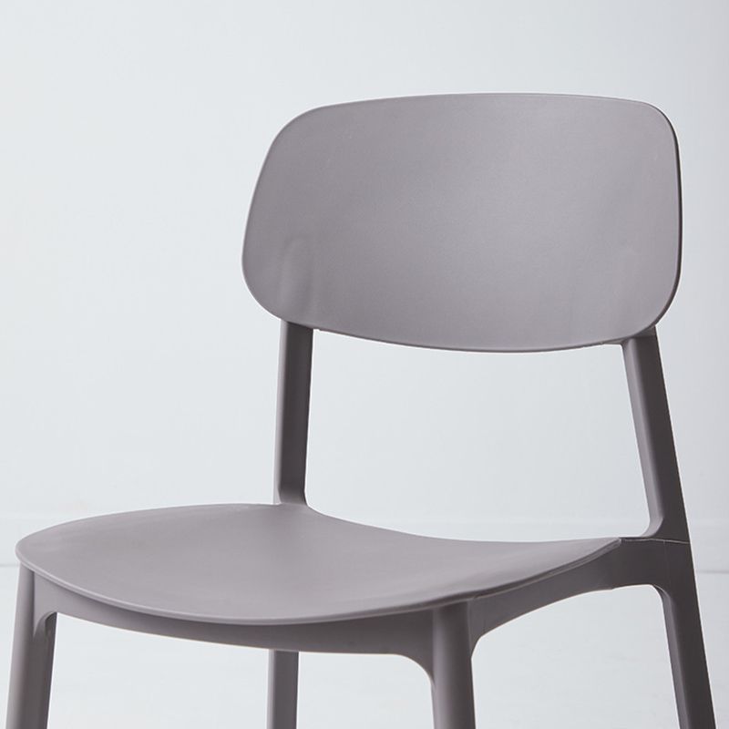 Plastic à dos ouvert en plastique moderne 32 "H CAISE SANS LA PRODUCTION DU DINAGE pour restaurant