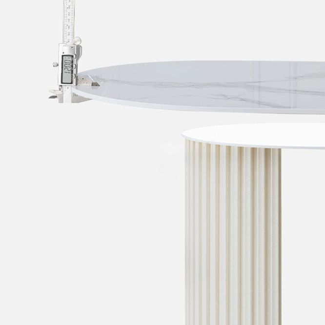 Glam 1/2/5/6/7 Pieces Dining Set Sintered Stone Dining Table Set for Home Use