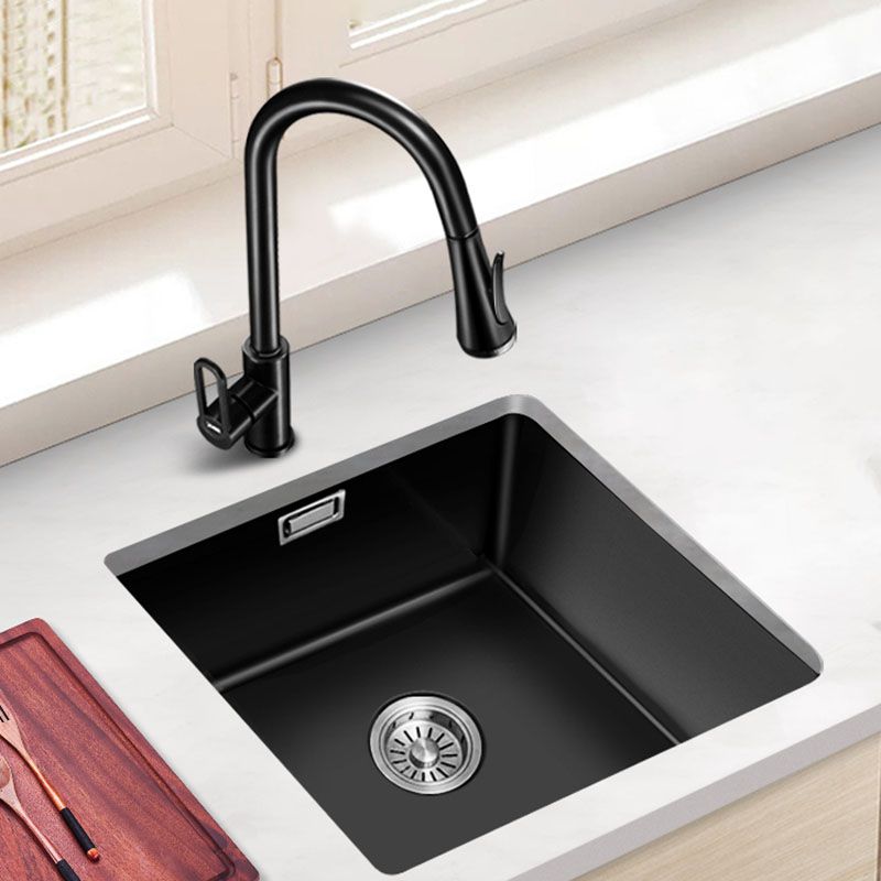 Quartz Kitchen Bar Sink Single Bowl Kitchen Bar Sink with Drain Assembly