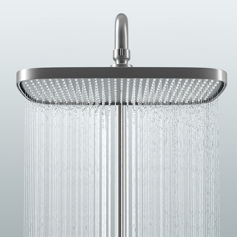 Digital Display Shower System Brass 2 Shower Heads Shower Set