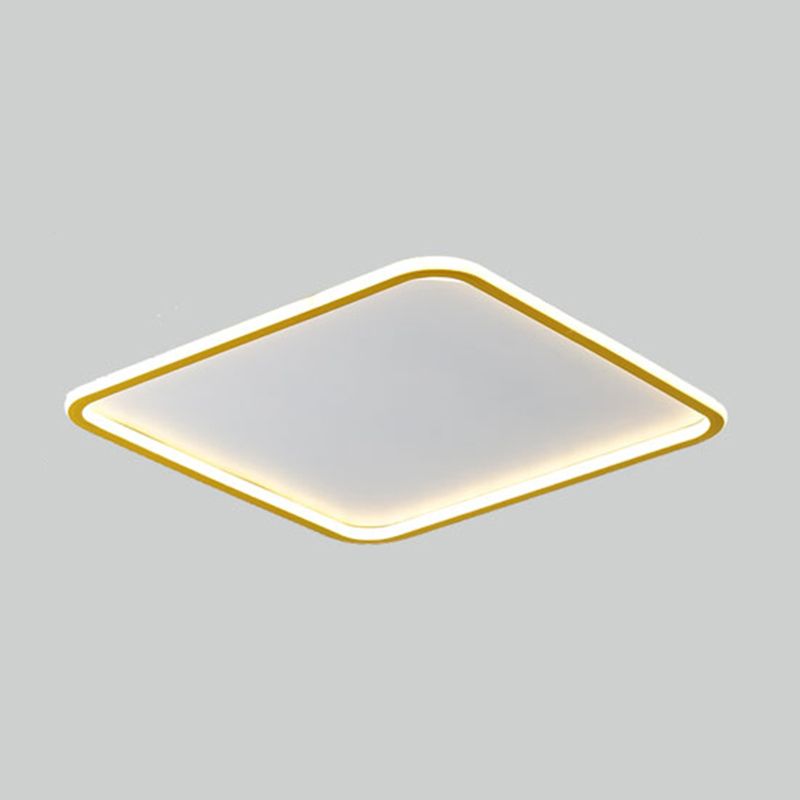 Plafondlamp in eenvoudige stijl, aluminium plafondlamp voor slaapkamer, woonkamer