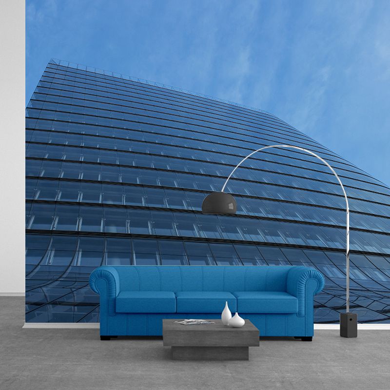 Vienna City Architecture Mural Wallpaper for Meeting Room, Water Resistant