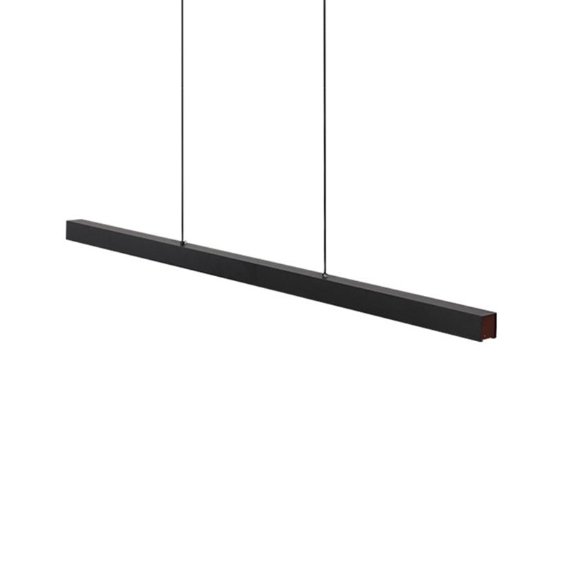 Linear Island Pendant Lights Modern Lighting Chandelier Metal 1 Light Island Lights