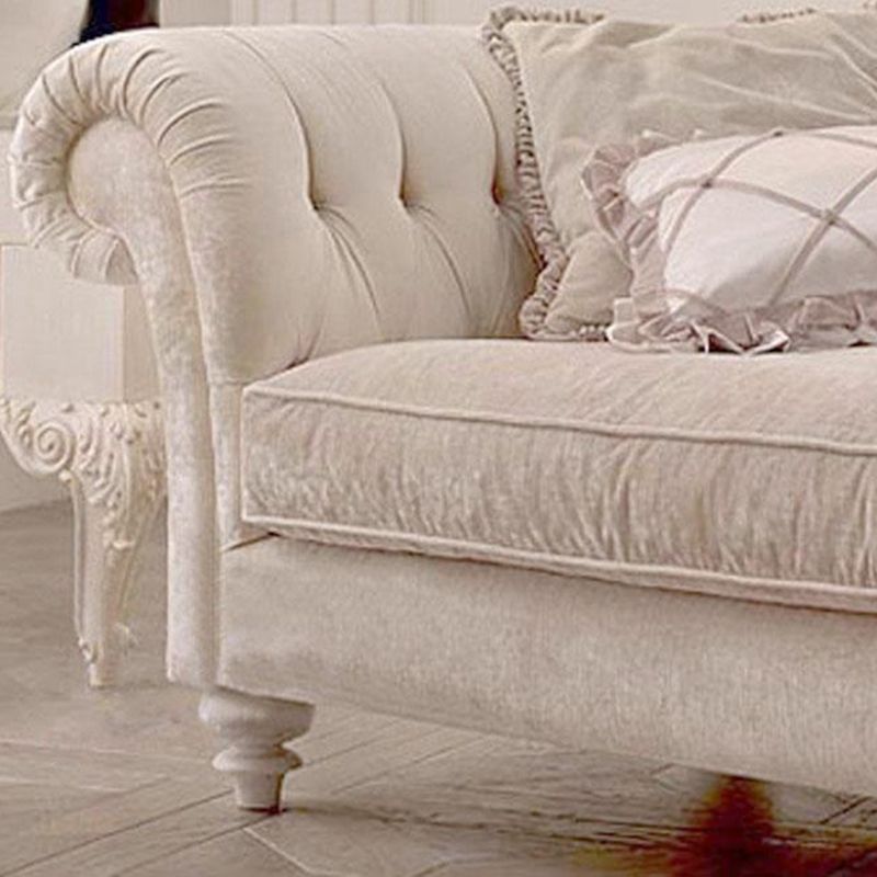 Scandinavian Upholstered Chaise Lounge Couch Fabric Chaise Lounge Chair