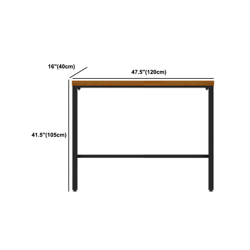Modern Solid Wood Bar Set Coffee Shop 1/2/7 Pieces Rectangle Table and Stool Set