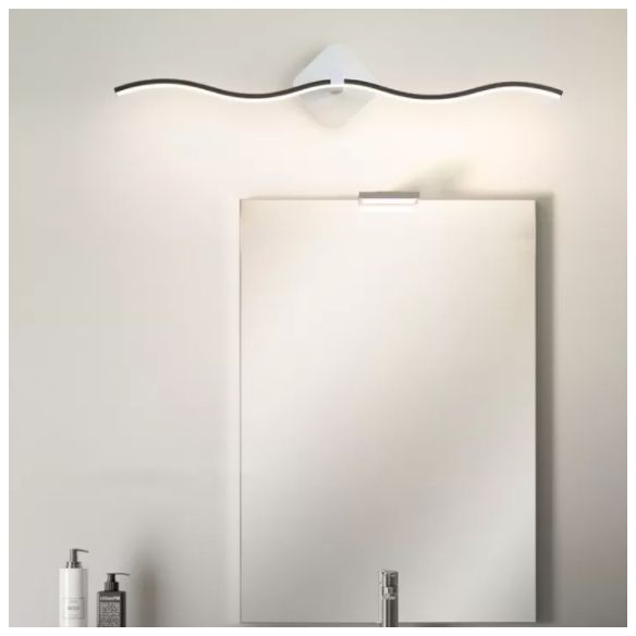 Accesorio de iluminación de tocador ondulado Maltal Baño LED LEULA MUNTA MUNTA MUNTA