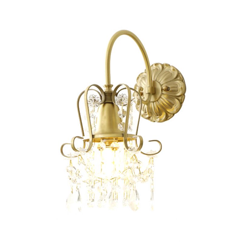 Unique Shape Metal Wall Lighting Modern Style 1 Light Wall Mounted Light