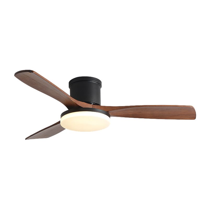 Geometry Metal Ceiling Fan Light Kids Style 1-Light Ceiling Fan Lamp for Living Room