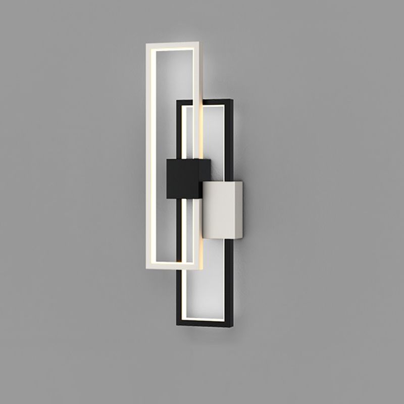 Accoglienza a parete contemporanea a 2 luci dell'illuminazione da parete in metallo per camera da letto