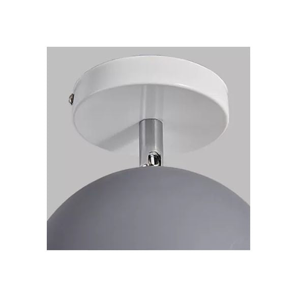 Riducibile macaron a soffitto in stile macaron sfera sfera 1 luce in metallo a sfioramento per corridoio