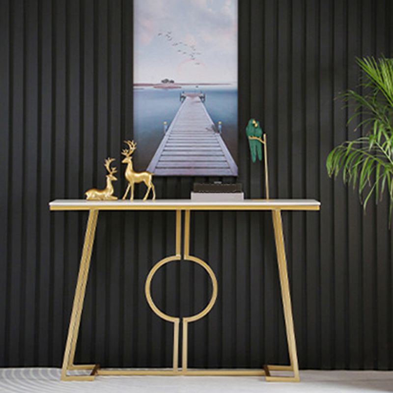 Modern Console Accent Table Antique Finish Sofa Console Table