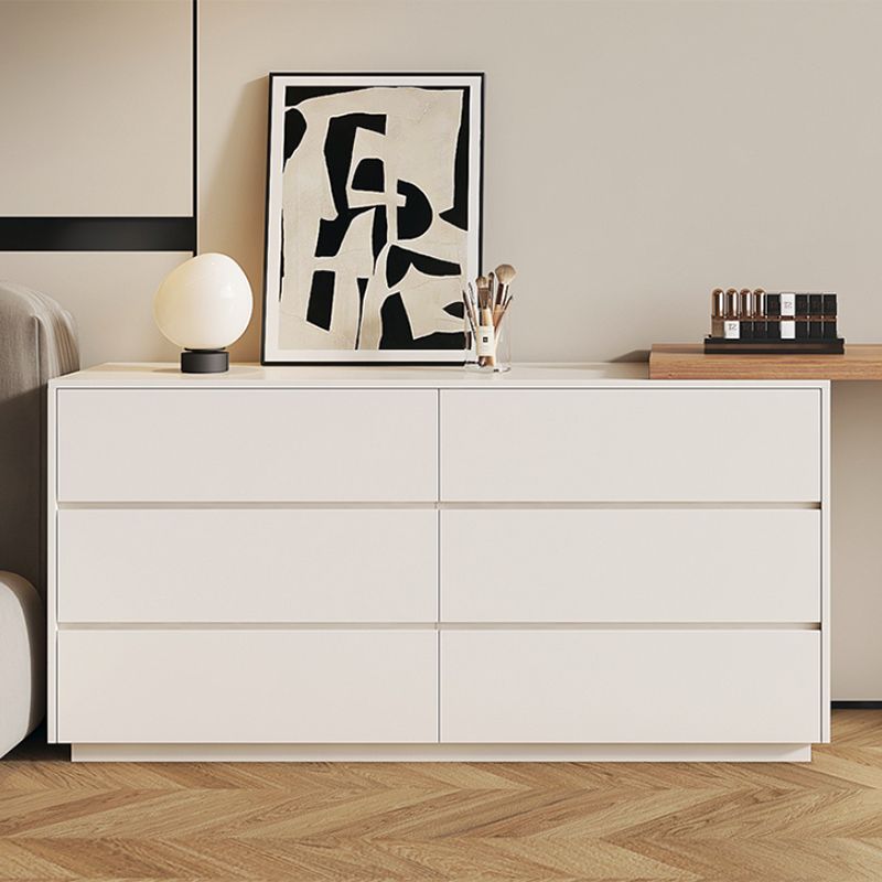 Contemporary Bedroom With Drawer White Solid Wood Lighted Mirror Dressing Table