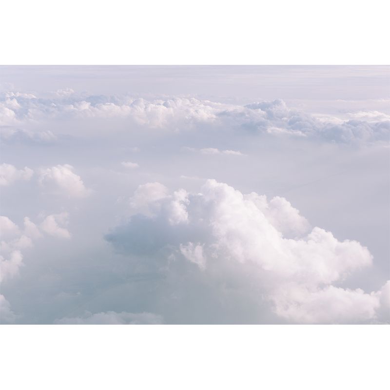 Modern Style Mural Wallpaper Fantastic Sky Environment Friendly Bedroom Wall Mural