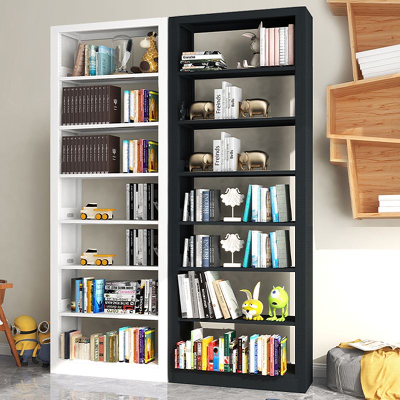 Rectangle Etagere Bookcase Modern Metal Open Bookcase with Shelves
