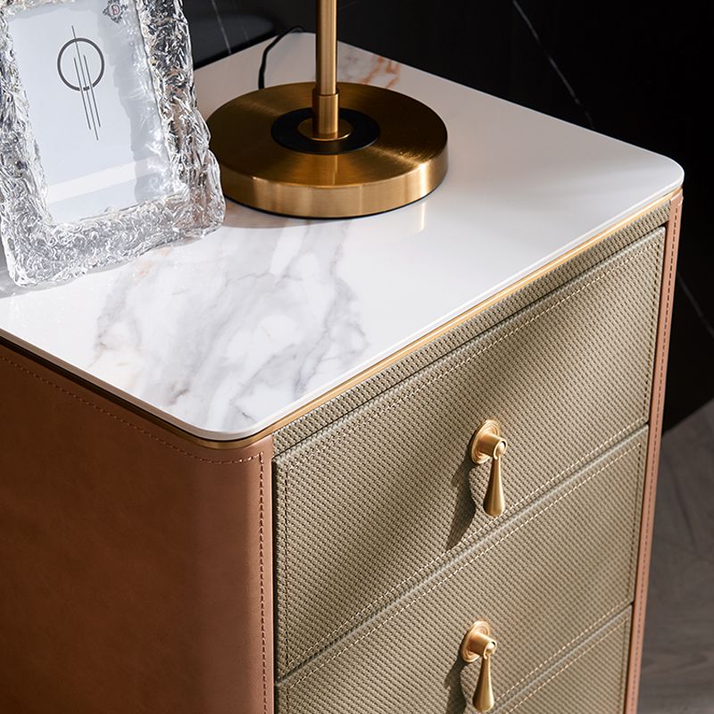 Glam Vertical Dresser 3/4/5 Drawers Storage Dresser for Bedroom