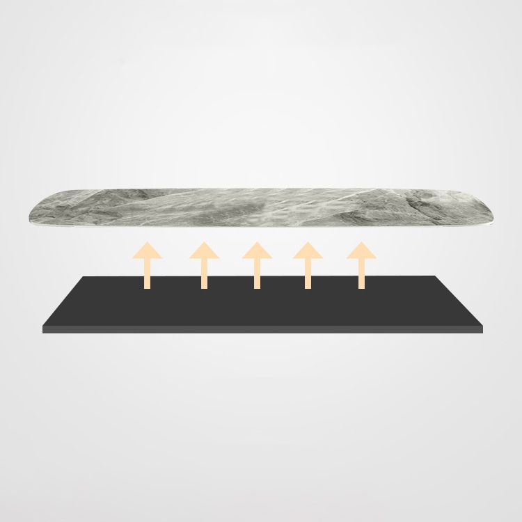 Piedina sinterizada Mesa de comedor de estilo moderno con 4 patas para el hogar