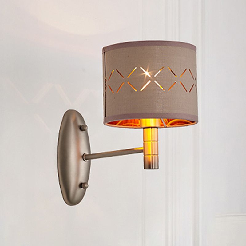 Luminaire mural à chambre cylindrique