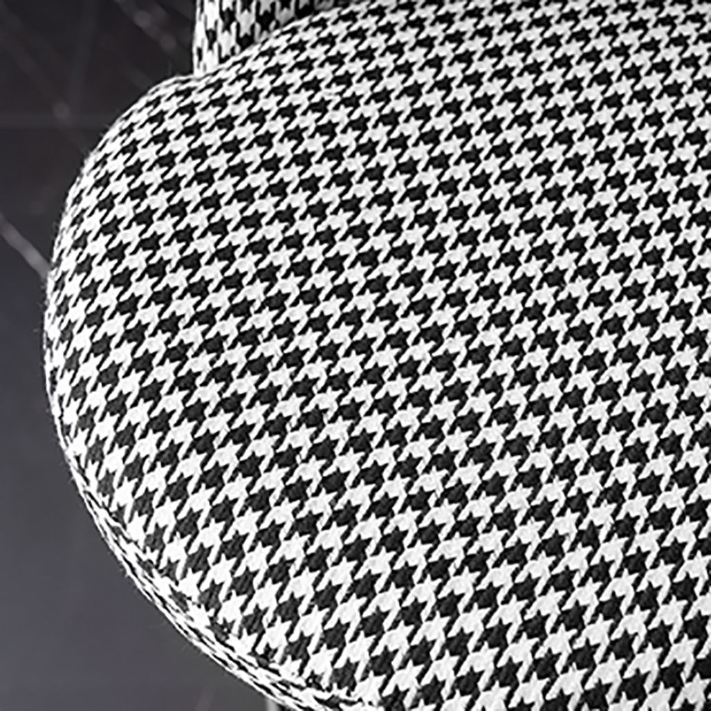 Contemporary Leather Home Stool Matte Finish Adjustable Footrest Barstool