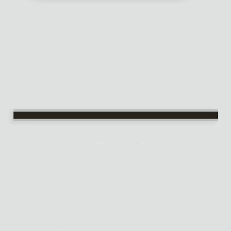 Lineare Form Metallwandbeleuchtung moderner Stil Einer Licht Wandleuchte Leuchte