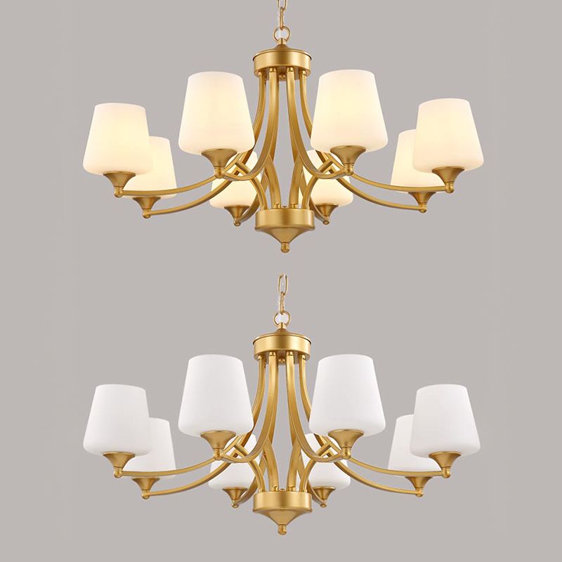 Lustres géométriques de style américain