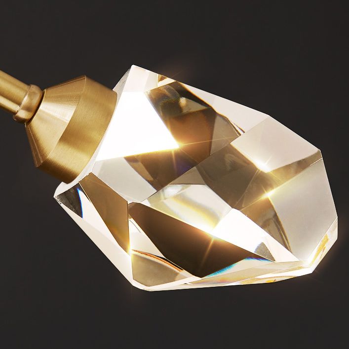 Spray Pendant Lighting Fixtures Modern Crystal Pendant Lights