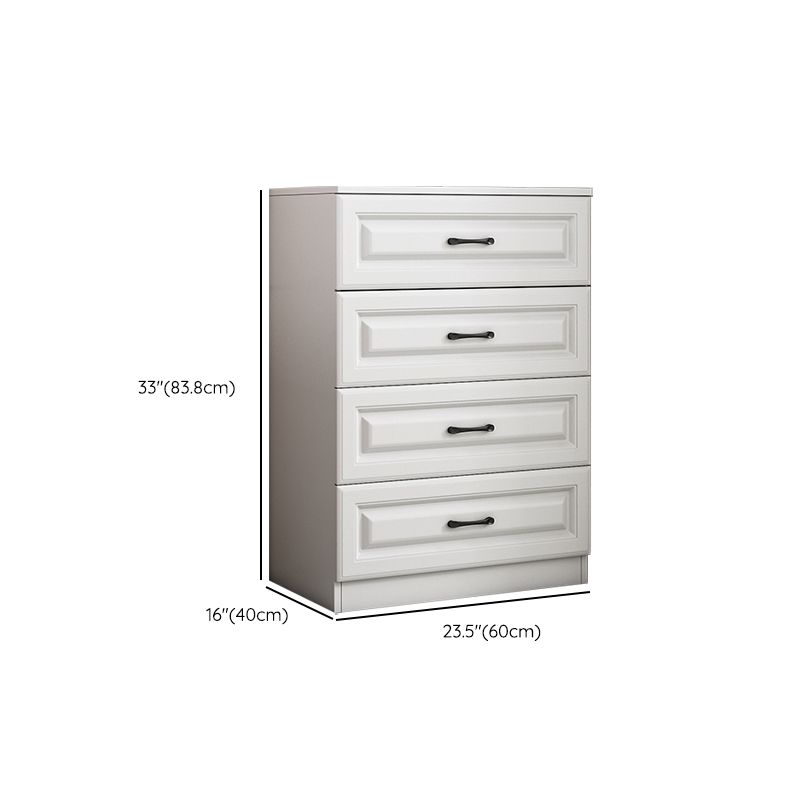 Wood Standard Side Cabinet Stain Resistant Storage Cabinet with Drawers