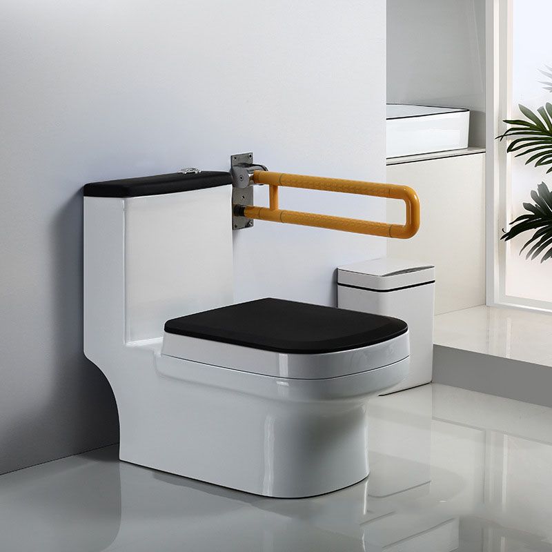 Siphon Jet Toilet Water Efficient Compact Toilet with Ceramic Glazed Surface