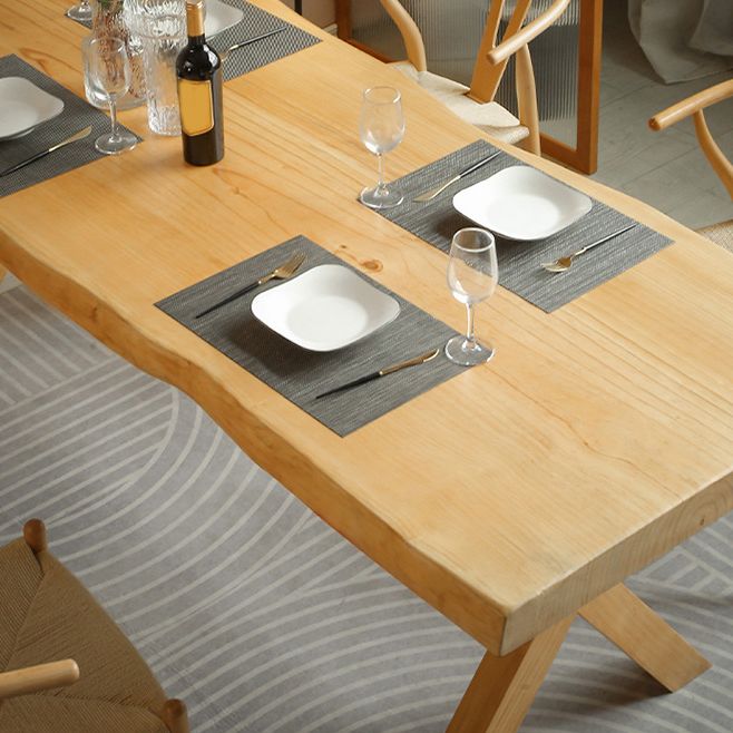 Solid Wood Dining Set 1/2/5 Pcs Rectangle Dining Table with Windsor Chairs