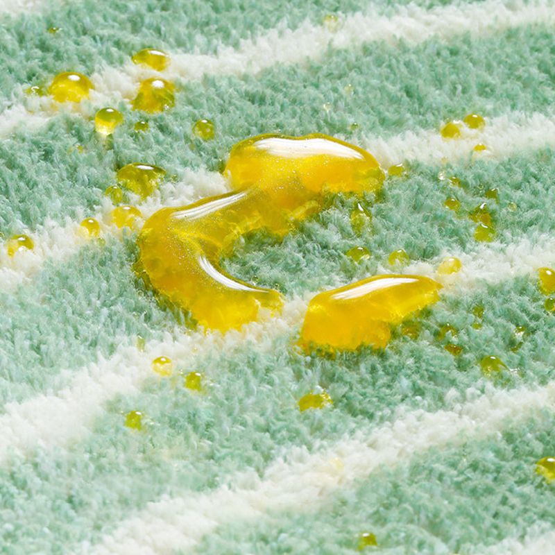 Casual Living Room Carpet Polyester Trendy Area Rug Non-Slip Backing Indoor Rug