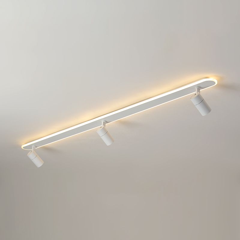 LED Flush Mount Ceiling Lighting with Spotlights Modern Ceiling Mounted Lights