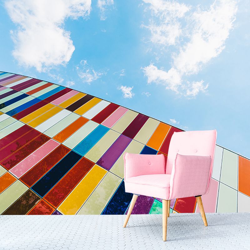 Photography Stain Resistant Mural Wallpaper Geometry Indoor Wall Mural