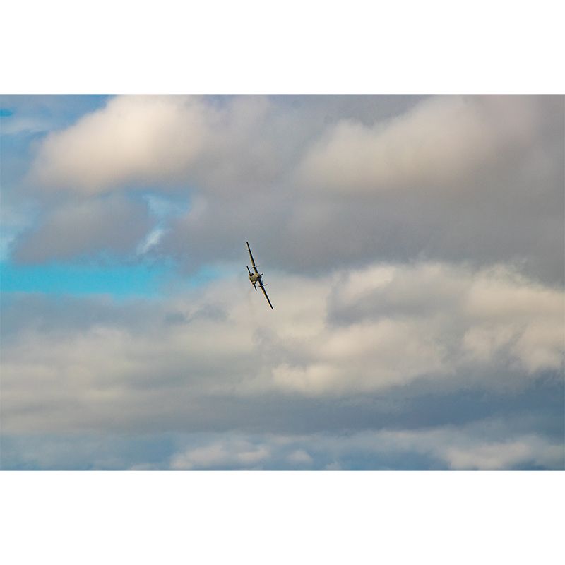 Airplane Transportation Mural Wallpaper for Home Decor, Moisture Resistant