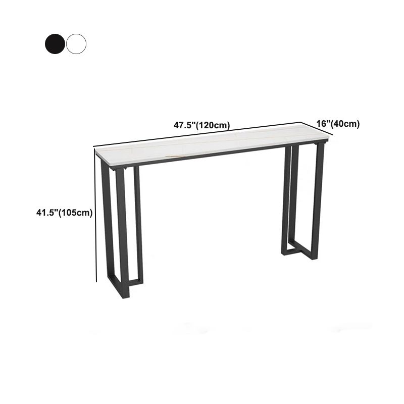 Rectangle Sintered Stone Bar Table Dining Table for Kitchen Living Room