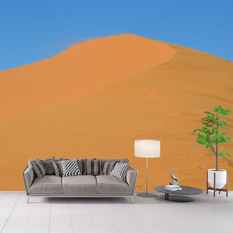 Desolate Desert Mural Wallpaper Home Decor Moisture Resistant for Sitting Room