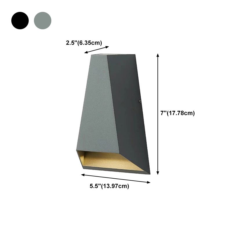 Éclairage d'applications de mur de laveuse minimaliste