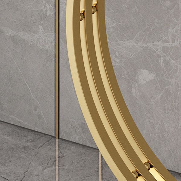 31.5-inch Tall Marble Console Table Rectangle End Table with Shelf