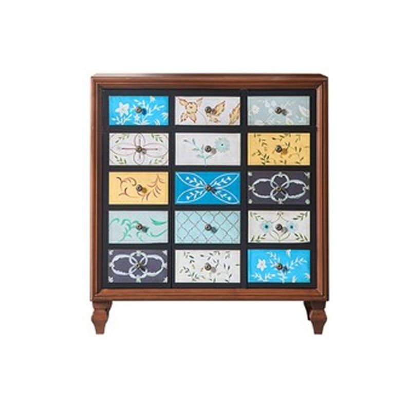 15.6-inch W Traditional Storage Chest Solid Wood Storage Chest Dresser