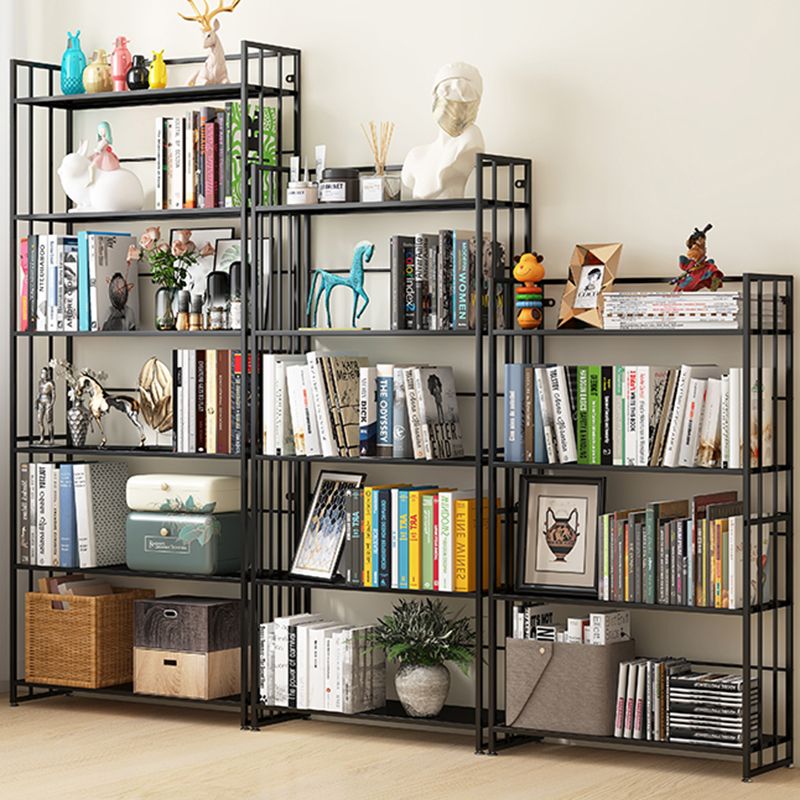 9.84"W Bookshelf Contemporary Style Open Back Bookcase for Home Office