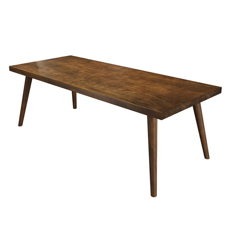 Modern 4 Legs Dining Room Solid Wood Dining Table for Dining Room