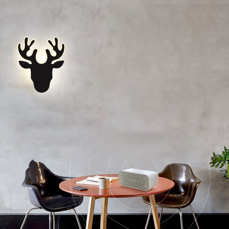 Zeitgenössische minimalistische Wandlampe Metall Innenleuchten für Flur Veranda